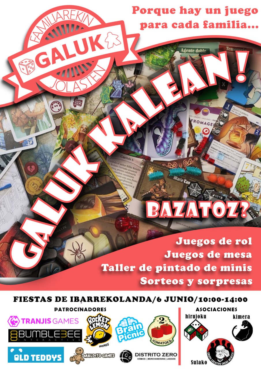Cartel oficial de Galuk Kalean